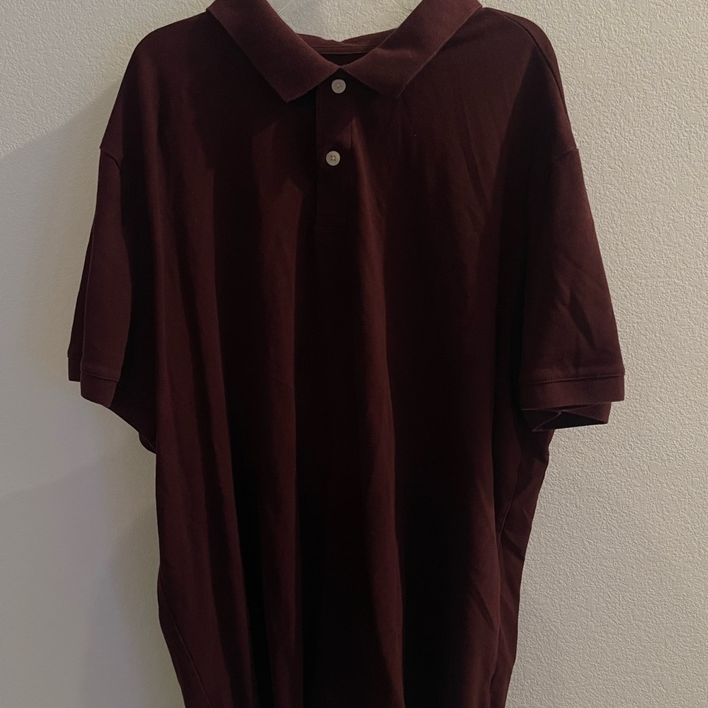 Maroon Polo - Men’s 2XL